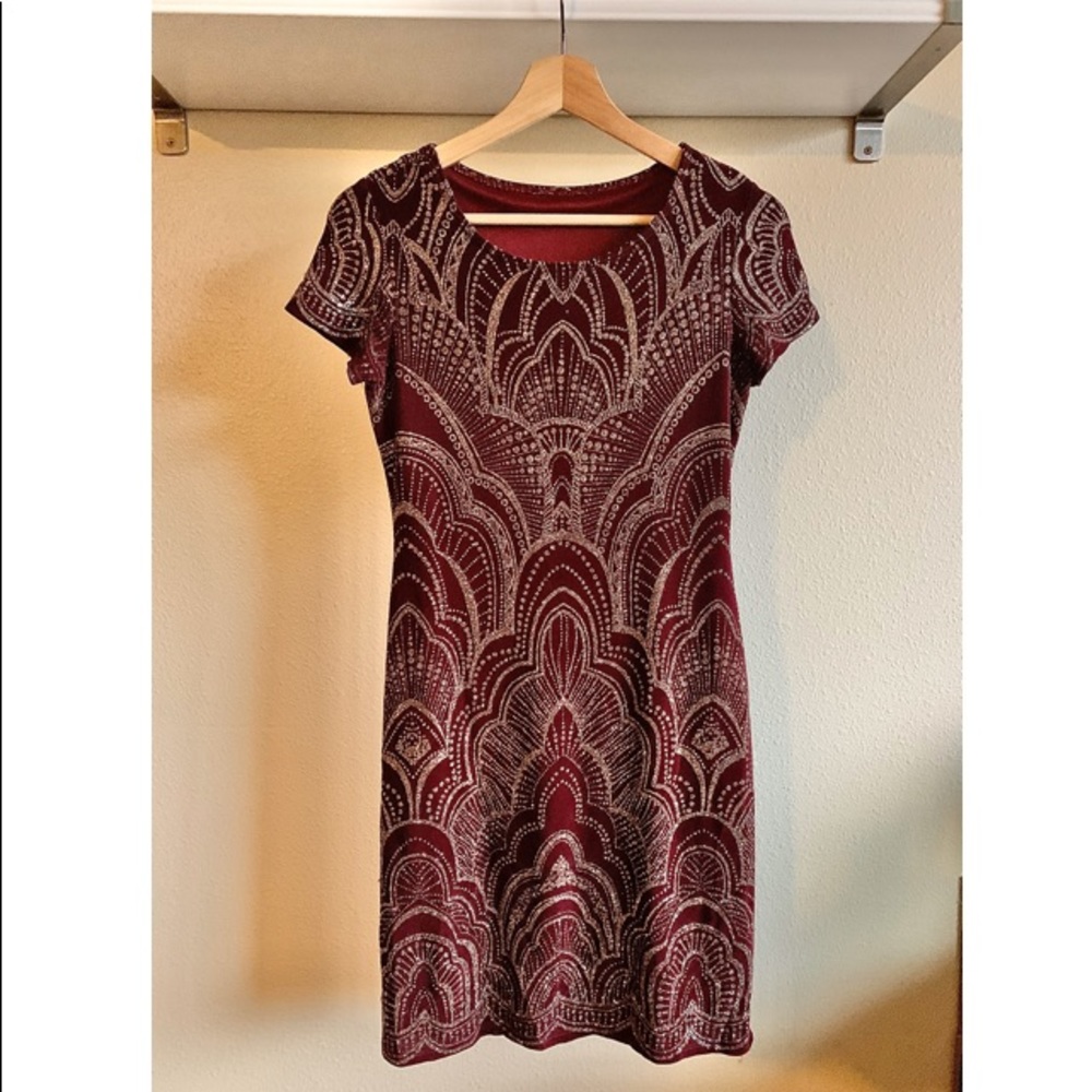 🍯 Vintage Detailed Sparkling Dress
